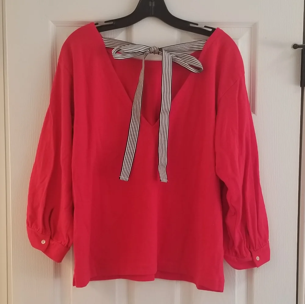 J. Crew lightweight red